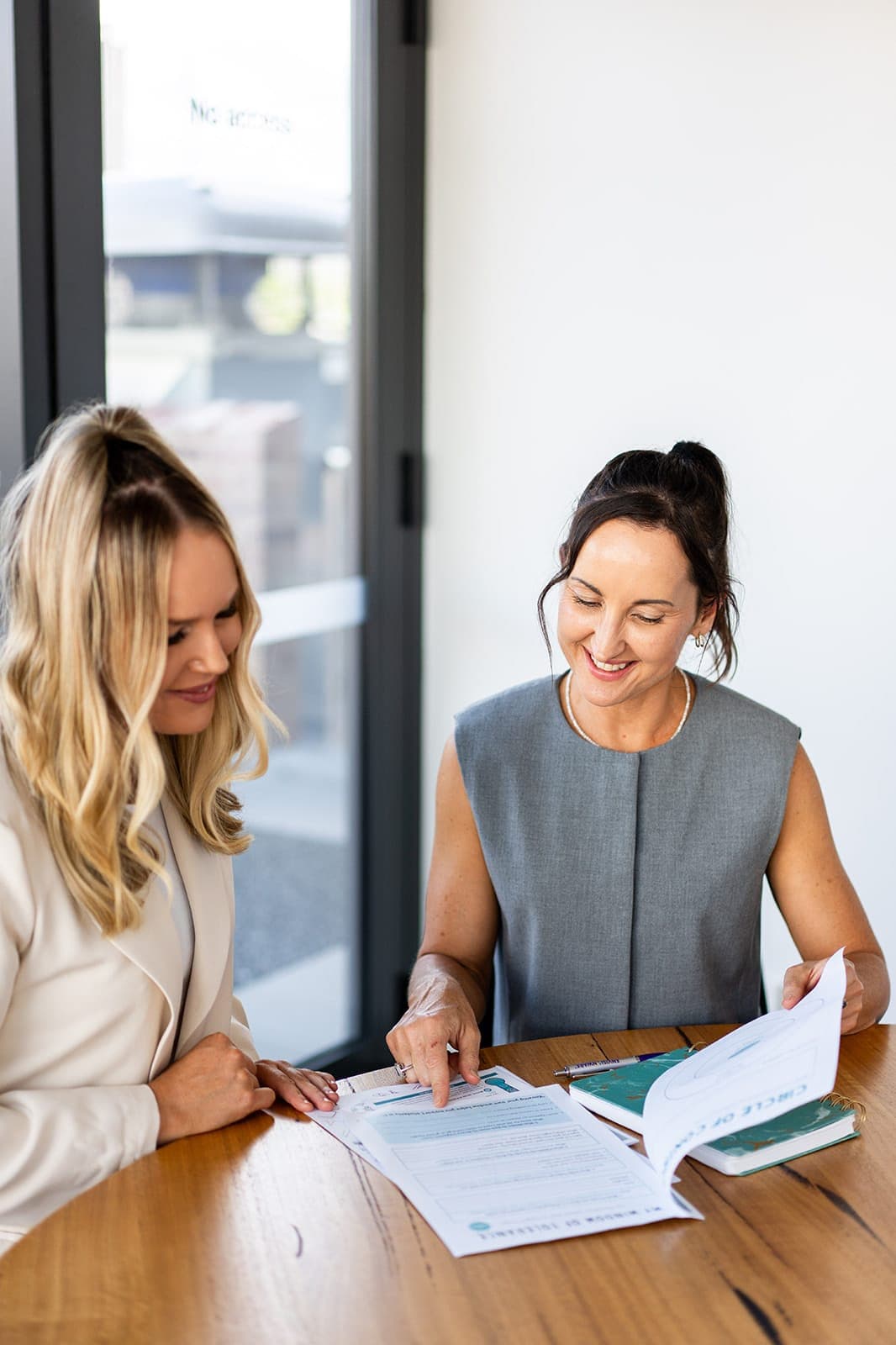 Individual in coaching session